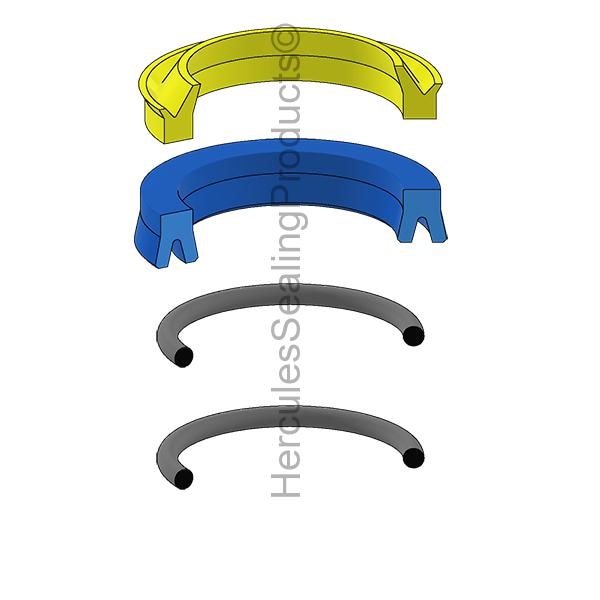 Mitsubishi - After Market Kit Hydraulic Cylinder Repair Kit- 80 mm Rod Kit 94351-00018 - main